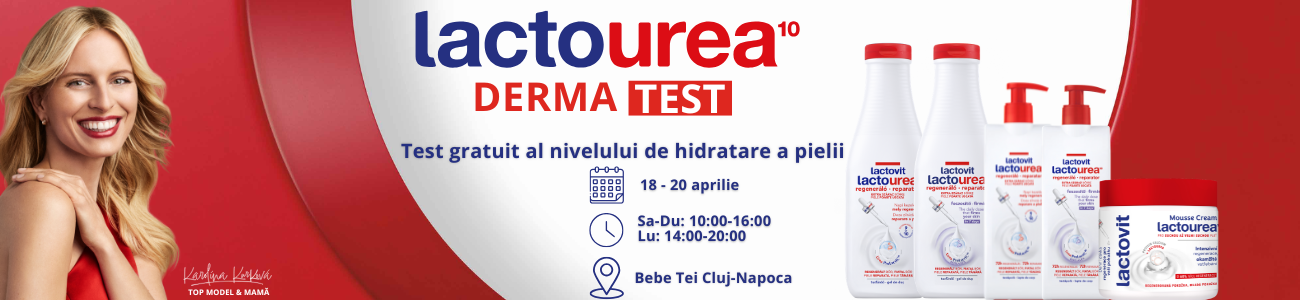 Test hidratare Lactourea Bebe Tei Cluj